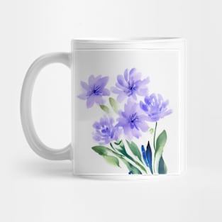 Watercolor Flower Mug